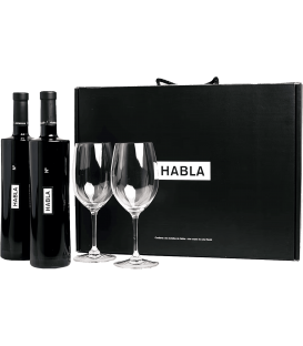 HABLA Nº27, Satz von 2 Flaschen + 2 Riedel-Gläser