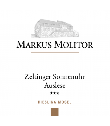 Markus Molitor Zeltinger Sonnenuhr Auslese Golden 2019