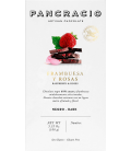 Tableta Chocolate Negro Pancracio Frambuesa y Rosas