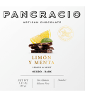 Mini Tableta Chocolate Negro Pancracio Limón y Menta 40gr