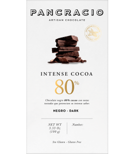 Más sobre Tableta Chocolate Negro Pancracio Intense Cocoa 80%