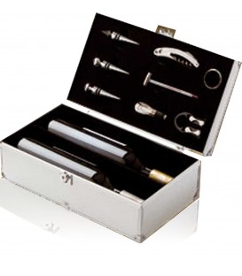 More about Aluminium case for 2 bottles with Wine Accessory Set