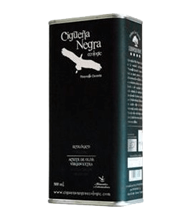 Aceite de Oliva Virgen Extra Ecológica Cigüeña Negra LATA