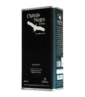 Aceite de Oliva Virgen Extra Ecológica Cigüeña Negra LATA